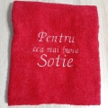 Prosop brodat, Pentru cea mai buna sotie!